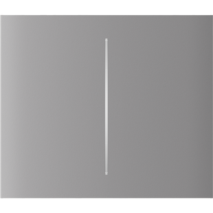 Центральна кнопка для двоклавішного вимикача Ajax CenterButton (2-gang) vertical Fog (83444.140.FG) 000046474 фото