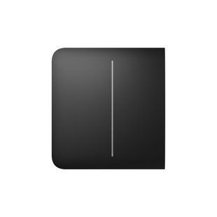 Бічна кнопка для двоклавішного вимикача Ajax SideButton (2-gang) Black (45123.143.BL) 000029799 фото