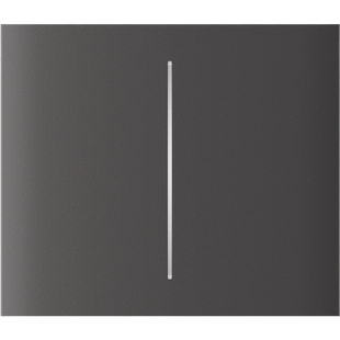 Центральна кнопка для двоклавішного вимикача Ajax CenterButton (2-gang) vertical Grey (83446.140.GR) 000046478 фото
