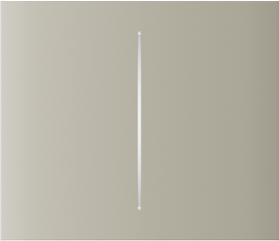Центральна кнопка для двоклавішного вимикача Ajax CenterButton (2-gang) vertical Ivory (83447.140.IV) 000046479 фото
