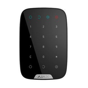 Бездротова сенсорна клавіатура Ajax KeyPad Black (38248.12.BL1) 000005653 фото