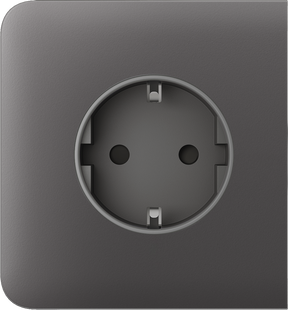 Бічна панель для вбудованої розетки Ajax SideCover (basic) Grey (89075.163.GR) 000046687 фото