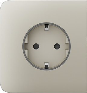 Бічна панель для вбудованої розетки Ajax SideCover (basic) Ivory (89076.163.IV) 000046689 фото