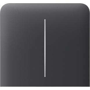 Бічна кнопка для двоклавішного вимикача Ajax SideButton (2-gang) vertical Graphite 000046486 фото