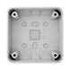Коробка для зовнішнього монтажу Ajax SurfaceBox для пристрою LightSwitch чи Outlet White (107589.293.WH) 000053561 фото 1