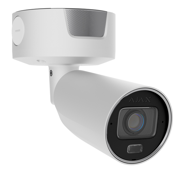 Дротова IP-камера відеоспостереження Ajax Superior BulletCam HLVF (8 Mp) White (135572.217.WH1) 000063831 фото