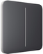 Вимикач Ajax LightSwitch 2-клавішний Graphite 000030625 фото 1