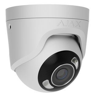 Дротова охоронна IP-камера Ajax TurretCam HL (5 Mp/4 mm) White (126263.197.WH1) 000059516 фото