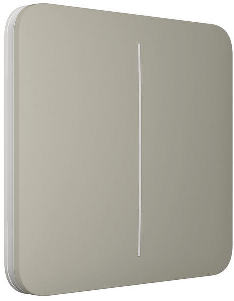 Вимикач Ajax LightSwitch 2-клавішний Olive 000030635 фото
