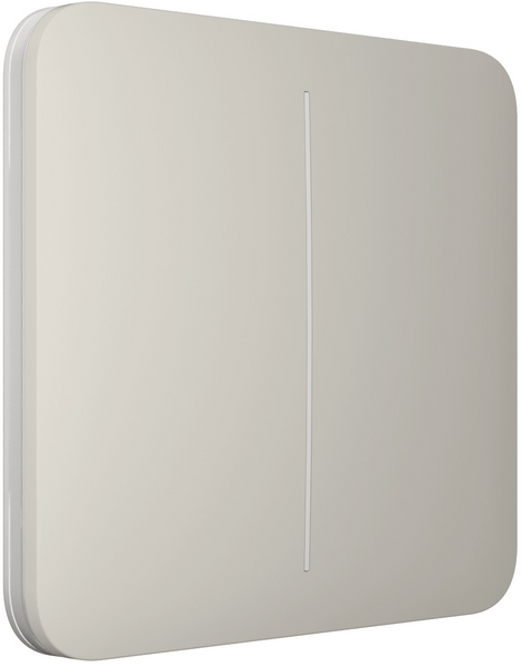 Вимикач Ajax LightSwitch 2-клавішний Oyster 000030638 фото