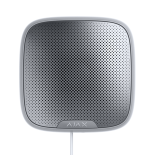 Дротова вулична сирена Ajax StreetSiren Fibra White (44412.07.WH1) 000027199 фото