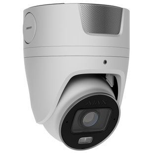 Дротова IP-камера відеоспостереження Ajax Superior TurretCam HLVF (4 Mp) White (135574.197.WH1) 000063837 фото