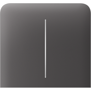 Бічна кнопка для двоклавішного вимикача Ajax SideButton (2-gang) vertical Grey (83438.143.GR) 000046487 фото