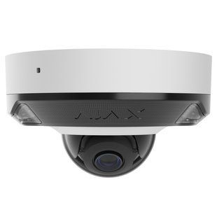 Дротова охоронна IP-камера Ajax DomeCam Mini HL (8 Mp/4 mm) White (126275.214.WH1) 000059528 фото