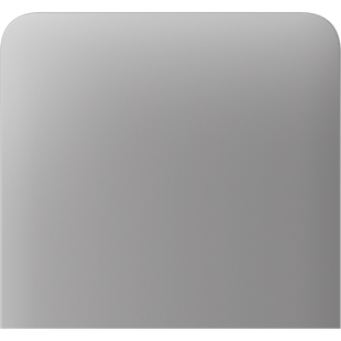 Бічна кнопка для одноклавішного вимикача Ajax SideButton (1-gang) vertical Fog (83452.143.FG) 000046457 фото