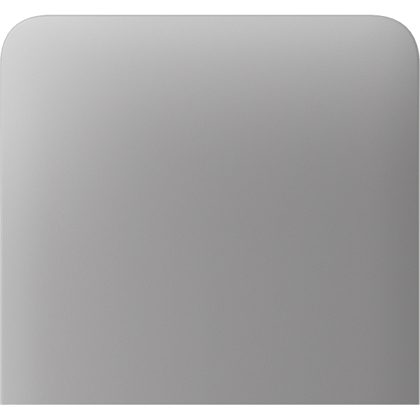 Бічна кнопка для одноклавішного вимикача Ajax SideButton (1-gang) vertical Fog (83452.143.FG) 000046457 фото