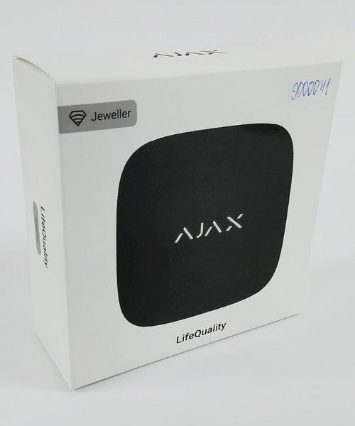 (Уцінка) Розумний датчик якості повітря Ajax LifeQuality Black 9000041 фото