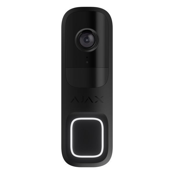 Відеодзвінок Ajax Doorbell Black (66391.125.BL1) 000053535 фото