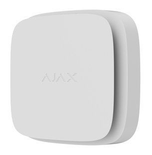 Бездротовий датчик диму, температури та чадного газу Ajax FireProtect 2 SB (Heat/Smoke/CO) (8EU) White (52256.150.WH1) 000029701 фото