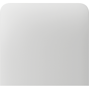 Бічна кнопка для одноклавішного вимикача Ajax SideButton (1-gang) vertical White (83450.143.WH) 000046472 фото