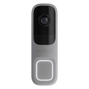 Відеодзвінок Ajax Doorbell Grey (66393.125.GR1) 000053538 фото