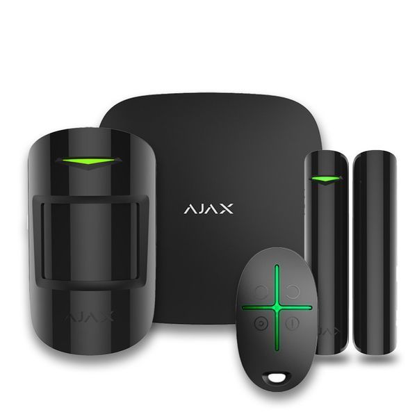Комплект сигналізації Ajax StarterKit 2 Black (35973.102.BL1) 000023479 фото