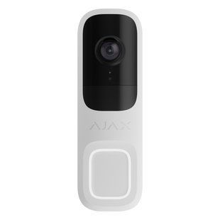 Відеодзвінок Ajax Doorbell White (66390.125.WH1) 000053539 фото