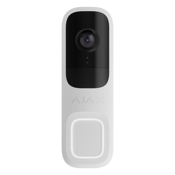 Відеодзвінок Ajax Doorbell White (66390.125.WH1) 000053539 фото